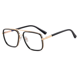 Gafas de diseño de marca 97712 para hombre, monturas de lujo, montura de gafas ópticas graduadas redondas <span class=keywords><strong>Retro</strong></span>, gafas de alta calidad - Product Image 2
