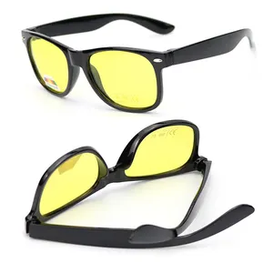 Gafas de sol de conducción nocturna para hombre y mujer, lentes de sol unisex con protección UV400, con visión nocturna