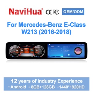 Android 12.3" Dual Screen Head Unit for Mercedes-Benz E-Class W213 2016-2018 Dashboard Car Stereo 8+128GB - Product Image 1