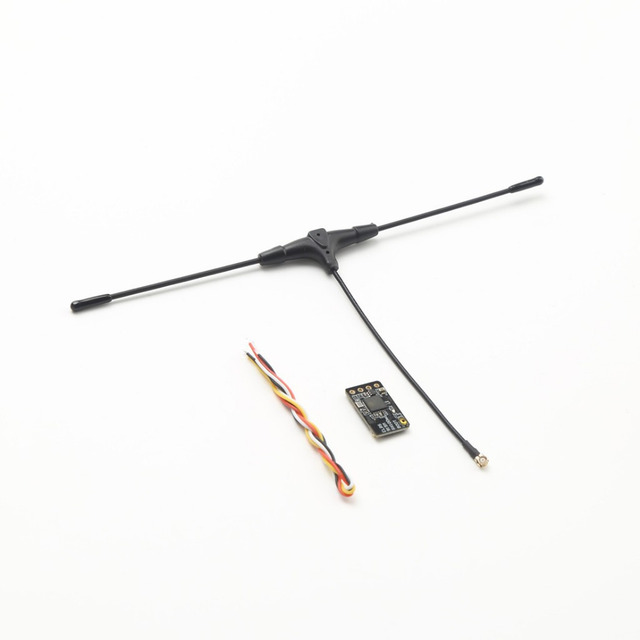 Nano ELRS 2.4G 915MHz Mini Open Source Receiver with T-Antenna Ultra Light Long Range Parts for RC FPV Drone