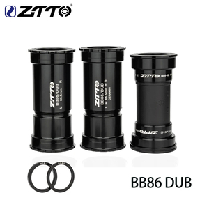 ZTTO BB86 DUB Eje de <span class=keywords><strong>Pedalier</strong></span> Cerámico <span class=keywords><strong>BB92</strong></span> BB86 con Rosca de Bloqueo a Presión Impermeable para Bicicleta de Montaña y Carretera BB86 41mm 29mm para Pedales de 41mm y 29mm - Product Image 5