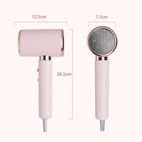 Sèche-cheveux professionnel 2000/2400W à faible bruit avec lumière bleue pour soins capillaires, idéal pour salons, cadeaux et vente au détail