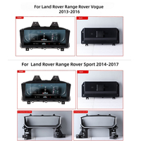 Layar Panel Instrumen Kluster Digital LCD 12,3 Inci untuk Land Rover Range Rover L409 L494 Vogue Sport 2013-2017