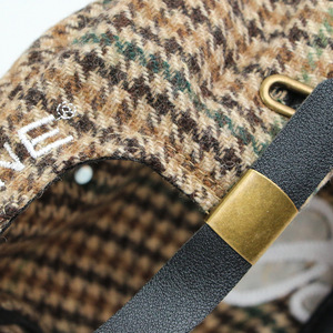 Mũ bóng chày len nam thể thao mới 2025 chất lượng cao, vành 5-7CM, kiểu dáng phẳng, mũ hộp, phong cách đường phố, họa tiết - Product Image 3