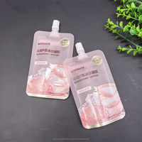 Vente chaude Nouveau Produit PE Liquide Pochettes PET Stand Bec Buse pour Boissons Froides Lait Thé Café Soda Eau Minérale Whisky