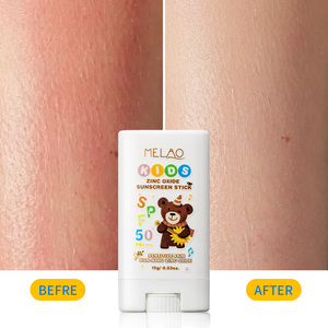 Stick solaire minéral résistant à l'eau pour enfants, marque privée, SPF50, à l'oxyde de zinc, format voyage, protection solaire pour activités de plein air - Product Image 3