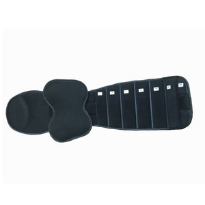 Ceinture de soutien lombaire universelle avec cordon de serrage et grande plaque dorsale, réglable, respirante, taille unique, pour la santé et le massage - Product Image 3