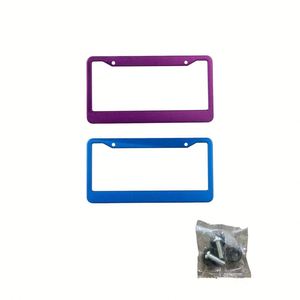 Cubiertas de Matrícula de Plástico Personalizadas de Alta Calidad con Tornillos - Product Image 1