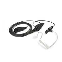 Headset Walkie Talkie FBI In-Ear Radio Dua Arah dengan ENC dan Cetakan Khusus untuk Motorola APX1000 APX8000