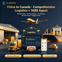 Agent d'approvisionnement professionnel Chine-Canada DDP Expédition maritime et aérienne Express Entrepôt Consolidation Livraison porte-à-porte