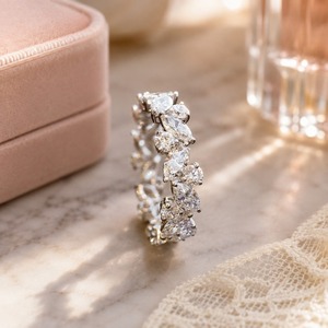 Anello creativo a forma di foglia, gioielli da donna per tutti i giorni e per le vacanze, idee regalo - Product Image 1