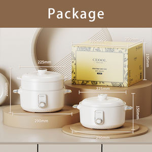 หม้อไฟฟ้าอเนกประสงค์ 2.5 ลิตร ขายดีจากโรงงาน หม้อไฟฟ้าเคลือบกันติด ใช้สำหรับนึ่งและ<span class=keywords><strong>ผัด</strong></span> - Product Image 6