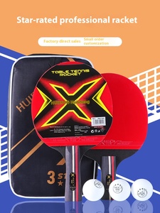 <span class=keywords><strong>Huieson</strong></span> personnalisé professionnel <span class=keywords><strong>3</strong></span> étoiles jeu de raquettes de Tennis de Table Penhold bois caoutchouc Sport Type personnalisable batte de Tennis de Table - Product Image 5