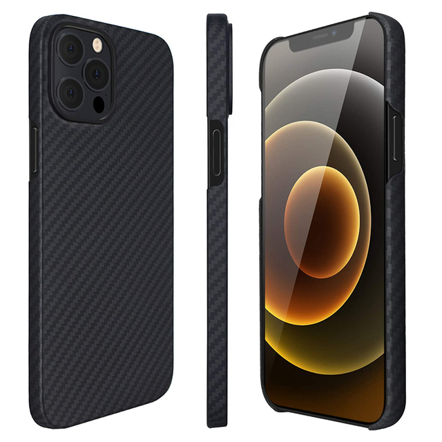 Luxury 100% Real Carbon Fiber Phone Case for Iphone 12 /12 Pro /12 Pro Max Case
