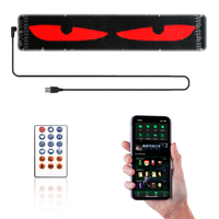 Pantalla LED para Automóvil LKT, Pantalla Flexible de un Solo Color, USB, Bluetooth, Publicidad Inteligente, Aplicación, Ventana, Puerta, IP65, Impermeable, Decoración