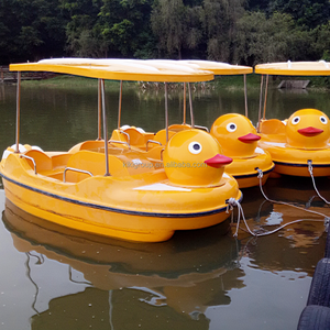 Alquiler Familiar QIQU: Bote de Pedales de Fibra de Vidrio con Forma de Pato Amarillo Grande para 2 Personas, Capacidad de Carga de 200 kg, para <span class=keywords><strong>Lagos</strong></span>/Parques, Uso Comercial - Product Image 4