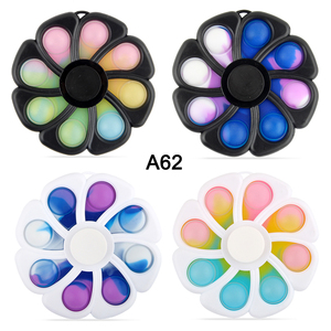 En stock, livraison rapide, best-seller, jeux de toupies en plastique Push Pop, jouet de toupie à doigts, toupie à bulles Push Pop - Product Image 4