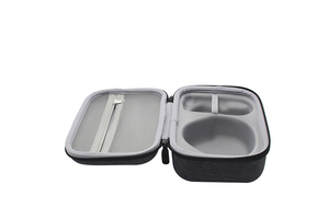 Étui de voyage carré étanche en toile et EVA, personnalisable avec logo, anti-stress, tendance, avec fermeture éclair, pour multimètre, ODM - Product Image 4