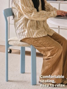 Silla <span class=keywords><strong>REY</strong></span>, Colorida, Combinable, Moderna, de Madera Maciza, Resistente, para Comedor, Hogar, Apartamento Pequeño, Apilable, Estilo Ins, Silla de Diseño - Product Image 5