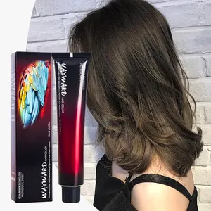 In Stock 100ml Hair Dye Fashion Colorful Salon Use Professional Permanent 100% Cover Gray Cream Hair Color