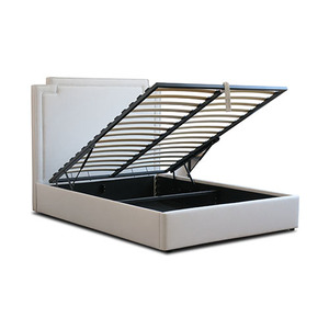 NOTTINGHILL Modern Elegant Queen/<b>Double</b>/King Size Ottoman <b>Bed</b> Under-<b>Bed</b> <b>Storage</b> Stylish Wooden Frame Up-Holstered <b>Bed</b> for Home - Product Image 3