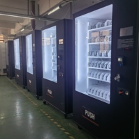 Distributeur automatique commercial d'extérieur pour boissons et en-cas, alimenté par pièces Euro, fourni directement par l'usine