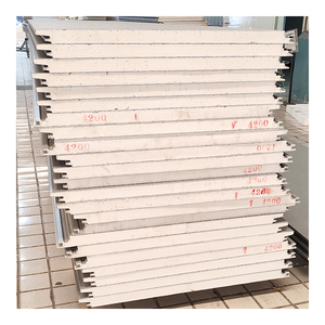 Paneles Sándwich SIP de Poliuretano Expandido (PU) <span class=keywords><strong>para</strong></span> Paredes y Techos, Estilo Madera, 50/75/100/120/150 mm - Product Image 5