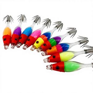 Appât de pêche lumineux <span class=keywords><strong>Beya</strong></span> Blowing Barrel No.1, crochet pour calmar, petit tube, plastique fluorescent, crochet pour crevettes, pêche explosive, 5 cm - Product Image 1