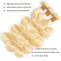 613 Bundles de Cheveux Humains Brésiliens Vierges Non Traités 100% Alignés sur les Cuticules, Grade 12A, Double Trame Faite à la Machine