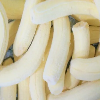 Rebanadas de plátano congelados, buen precio