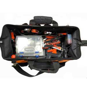 Sac à outils d'épaule de haute qualité, haute résistance, robuste, sangle renforcée, grande capacité, imperméable, Oxford durable - Product Image 2