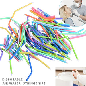 Embouts de seringue jetables en <span class=keywords><strong>plastique</strong></span> PET coloré de haute qualité, durables, 250 pièces/sac, pour l'hygiène buccale et l'orthodontie - Product Image 4