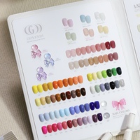 Kit de vernis à ongles en gel ZRKGEL Candy Jelly, 132 couleurs, à retirer par trempage, compatible UV/LED, pour professionnels, longue tenue, sans TPO ni HEMA