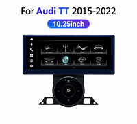 NaviHua Nouveau Design Autoradio Android 10,25 Pouces GPS Multimédia Carplay Auto Stéréo DSP Lecteur DVD de Voiture pour Audi TT 2015-2022
