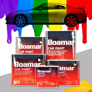 สีอะคริลิคเคลือบสีรถยนต์ 1K สีเมทัลลิกมาตรฐาน PU โพลียูรีเทน สำหรับพ่นซ่อมแซมรถยนต์ ผลิตภัณฑ์ดูแลรักษารถยนต์ - Product Image 4