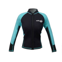 Combinaison de plongée en néoprène pour femmes, personnalisable avec logo, respirante, protection UV, manches longues, pour la natation et le surf