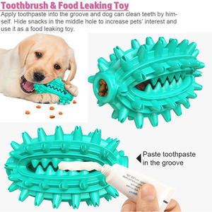 ZMaker Set di 8 Giocattoli da Masticare per Cani, Giochi Interattivi in Gomma per Addestramento e Puzzle - Product Image 4