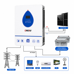 Système solaire hybride MPPT monophasé 10kVA 8kW 3kW 3000W 6.2kW 12kW 3kVA 6kW 10kW 5kW 6 10 48V 24V pour applications hors réseau et connectées au réseau - Prix TC Solar Hyb - Product Image 3
