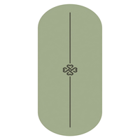Tapis de yoga professionnel en PU, ovale, antidérapant, épaissi, givré, sans goût, en fibres de coco, 181 cm, 5 mm, pour fitness