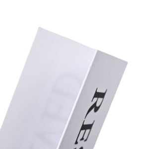 Acrylic Inverted Triangle <b>Table</b> <b>Card</b> Customization for Hotel & Restaurant Reservations Model TY-003 Desktop Display Rack - Product Image 5