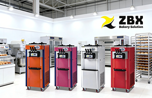 Chinese Factory Supply Commercial Automatic Multiple Colors Ice Cream Machine <strong>Maker</strong> 3 Flavor Soft Serve Ice Cream <strong>Maker</strong> - Product Image 5