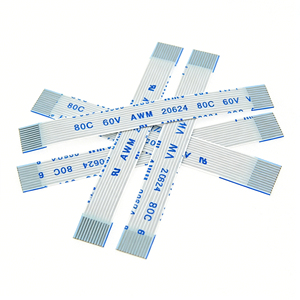 כבל סרט שטוח 12 פינים, כבל FFC גמיש שטוח לציוד אלקטרוני PCB - Product Image 1