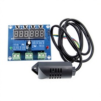 Module de contrôle de température et d'humidité XH M452, sortie double relais 12V, affichage numérique, 65x55x28mm, pour serre et incubateur