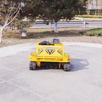 Tondeuse RC à essence Garden Engineering, moteur puissant 4 temps, sans câblage, tondeuse à fléaux tout-terrain