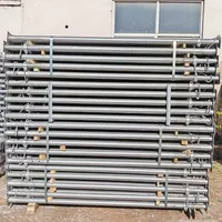 Étai long en acier à haute capacité de charge pour support de dalle, étai de coffrage, étai de soutènement