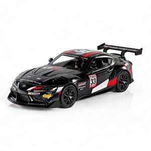 Voiture de course télécommandée en alliage modèle Bull Demon GT4 avec effets sonores et lumineux, emballage en boîte, ceinture de sécurité pour jeunes (7-14 ans) - Product Image 5