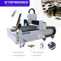 Machine de découpe laser fibre CNC 1212 à prix d'usine 1500W/3000W, prise en charge AI PLT, équipement de découpe de métal 3 axes à refroidissement par eau