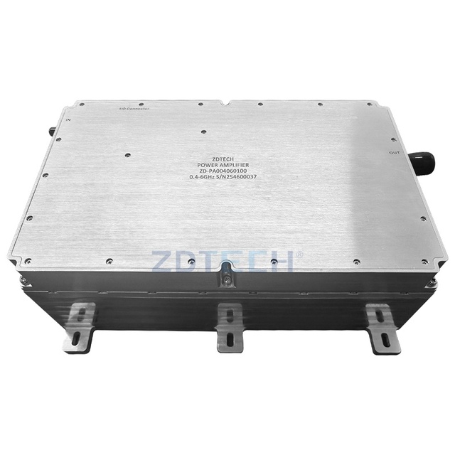 100W 400-6000MHz Full Band Customized Wideband Power Amplifier Module Solid State Power Amplifier Serial Communication Amplifier