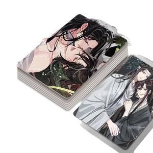 55 pièces/ensemble, cartes photo d'anime japonais <span class=keywords><strong>Mo</strong></span> <span class=keywords><strong>Dao</strong></span> <span class=keywords><strong>Zu</strong></span> <span class=keywords><strong>Shi</strong></span>, collection d'art de personnages, papier photo, cartes Lomo, Wei Wu Xian - Product Image 5