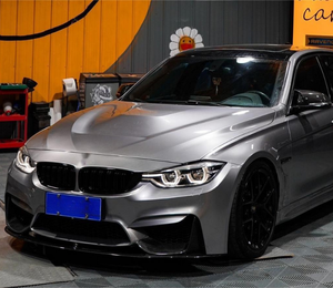 Kit Carrozzeria M3 per BMW Serie 3 F30/F35 2012-2018 - Aggiornamento a Stile M3: Minigonne Laterali, Griglia, Labbro Anteriore, Paraurti Anteriore - Alta Qualità Stile M - Product Image 4